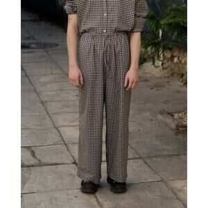 Baserange Cotton Limber Pants Brown Grey Flannel NWT MSRP: $155